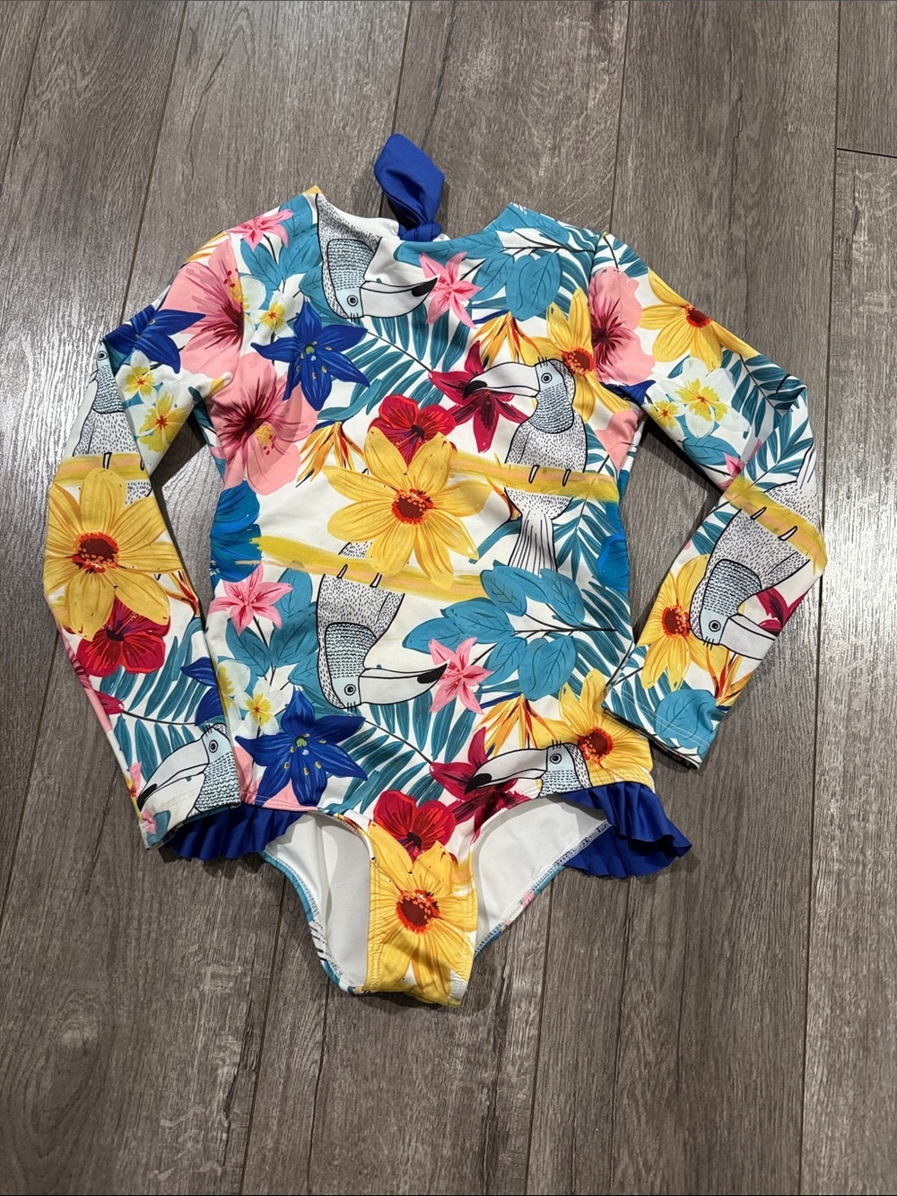 Pepita & me toucan long sleeve girls swimsuit 10